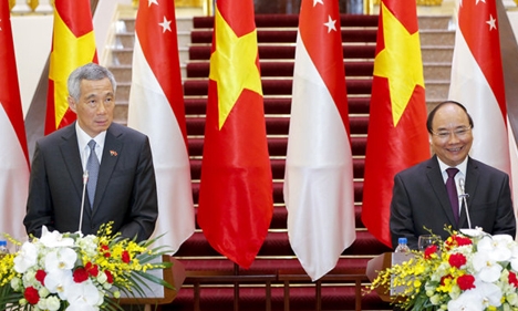 Việt Nam - Singapore ký kết 6 văn kiện hợp tác