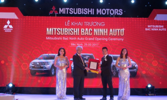 Khai trương Đại lý 3s Mitsubishi Bắc Ninh Auto