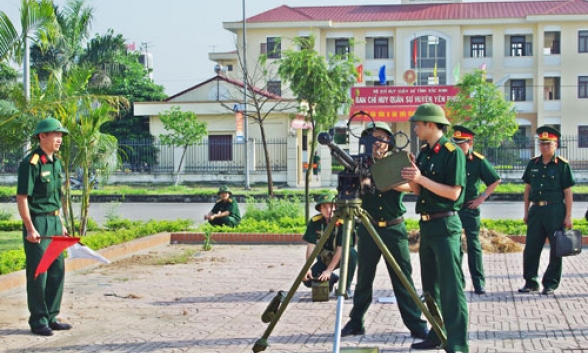 Xứng đáng là lực lượng chính trị trung thành, tin cậy của Đảng bộ, chính quyền và nhân dân