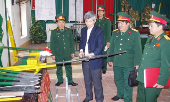 Không ngừng củng cố, xây dựng nền quốc phòng toàn dân vững mạnh
