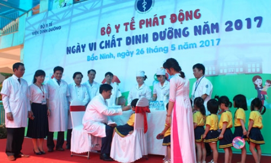 Phát động Ngày vi chất dinh dưỡng năm 2017