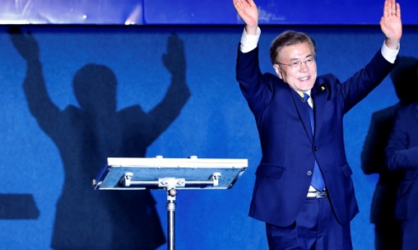 Moon Jae-in đắc cử tổng thống Hàn Quốc