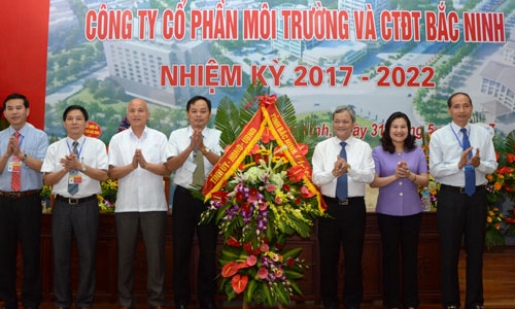 Tổ chức thành công Đại hội đồng cổ đông lần thứ Nhất Công ty Cổ phần Môi trường và Công trình đô thị Bắc Ninh 