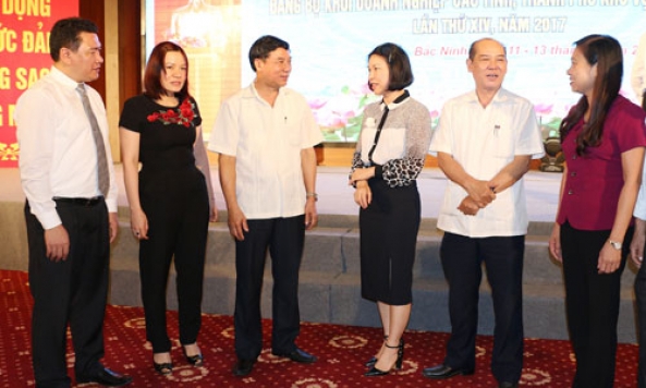 “Xây dựng Đảng vững mạnh-Đồng hành cùng doanh nghiệp hội nhập và phát triển”