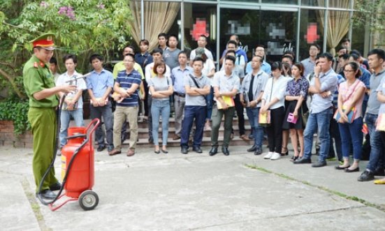 Hoàn thành tập huấn nghiệp vụ phòng cháy, chữa cháy cho 3.570 học viên