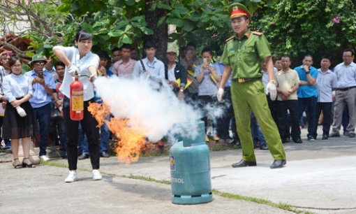 Tiếp tục nâng cao hiệu quả công tác phòng cháy, chữa cháy
