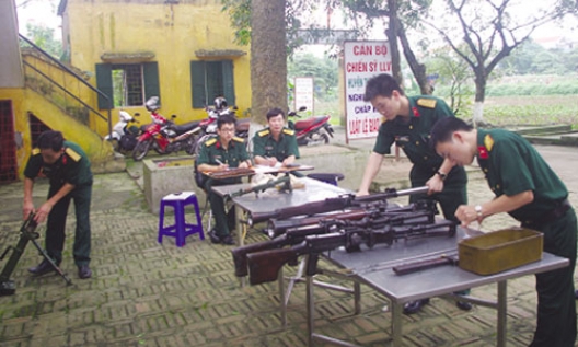 Lực lượng vũ trang tỉnh thực hiện tốt cuộc vận động 50