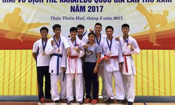 Bắc Ninh giành 6 huy chương tại giải Vô địch trẻ Karatedo Quốc gia 