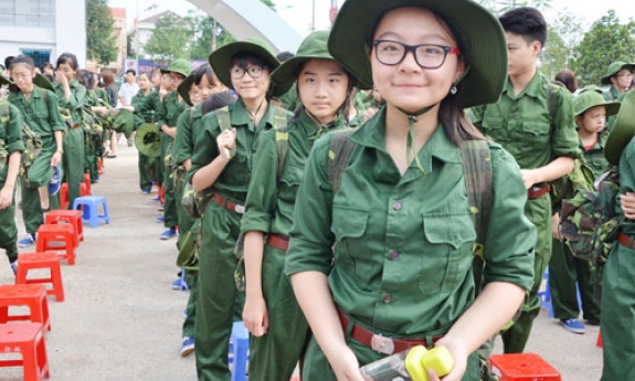 Xuất quân chương trình “Học kỳ quân đội” khóa II năm 2017