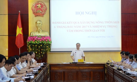Đánh giá kết quả xây dựng Nông thôn mới 6 tháng đầu năm