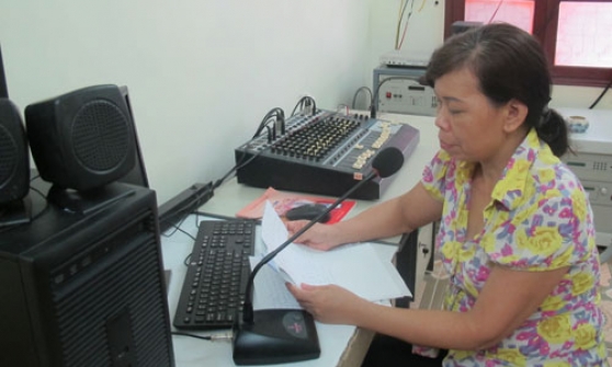 Truyền thanh cơ sở góp phần xây dựng Nông thôn mới