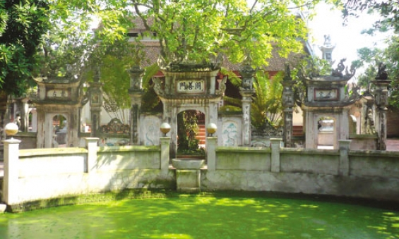 Hội Thiện làng Đại Trạch qua văn bia Đền Thiện