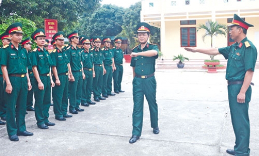 Ban CHQS huyện Quế Võ Giữ vững và phát huy truyền thống thi đua quyết thắng