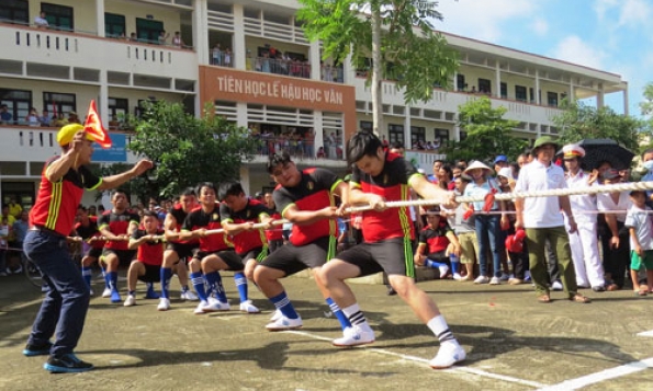 Xã Tân Chi khai mạc Đại hội TDTT lần thứ VIII 