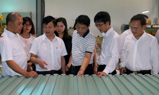 Hội Doanh nhân trẻ thành phố Bắc Ninh tham quan mô hình hội viên