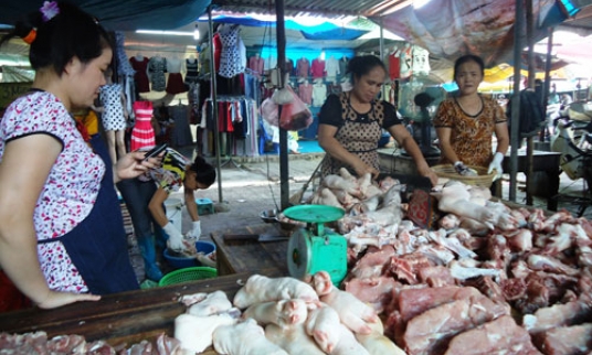 Giá thực phẩm  “đẩy” chỉ số giá tiêu dùng tăng