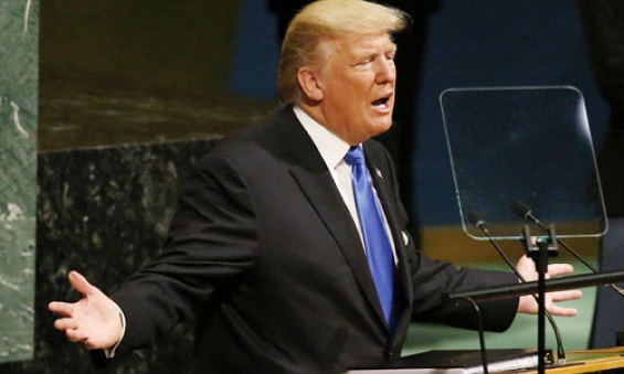 Tổng thống Trump lần đầu phát biểu ở Đại hội đồng Liên Hiệp Quốc