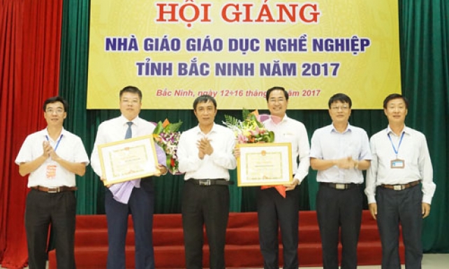 Bế mạc Hội giảng nhà giáo giáo dục nghề nghiệp tỉnh 