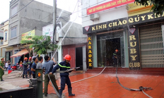 Xây dựng lực lượng chính quy, tinh nhuệ để phòng cháy tốt, chữa cháy kịp thời, có hiệu quả