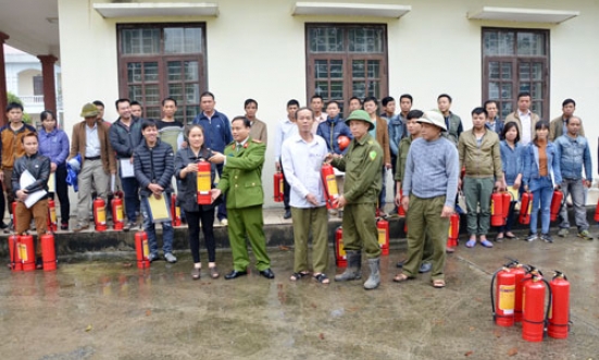 Khẳng định vai trò chủ công trong phòng cháy và chữa cháy