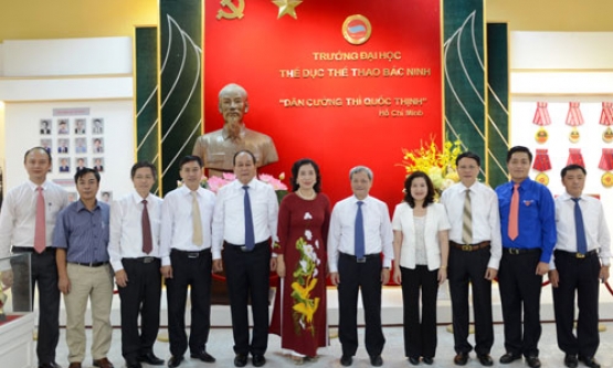 Trường Đại học TDTT Bắc Ninh khai giảng năm học 2017- 2018