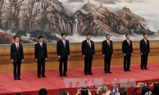 Trung Quốc công bố danh sách thành viên Bộ Chính trị khóa mới