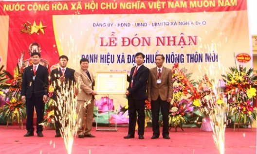 Sức mạnh lòng dân trong xây dựng nông thôn mới ở Nghĩa Đạo