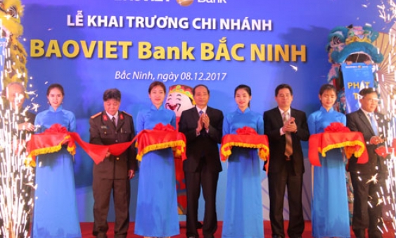 Baoviet Bank khai trương chi nhánh đầu tiên tại Bắc Ninh