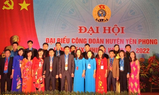 Đại hội điểm Công đoàn huyện Yên Phong