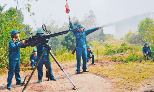 UBND huyện Gia Bình tổng kết công tác quốc phòng địa phương năm 2017