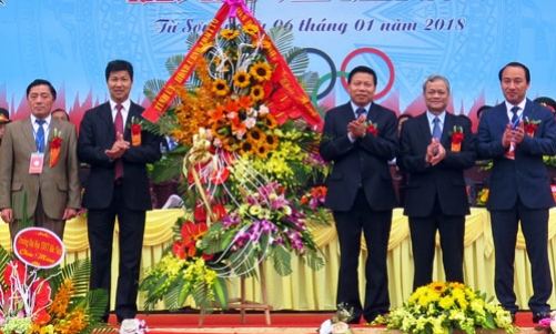 Khai mạc Đại hội TDTT điểm thị xã Từ Sơn lần thứ VIII, năm 2018