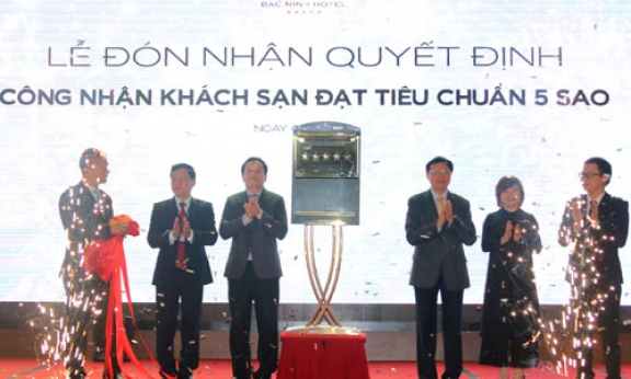 Khách sạn Mường Thanh Luxury Bắc Ninh được công nhận khách sạn 5 sao