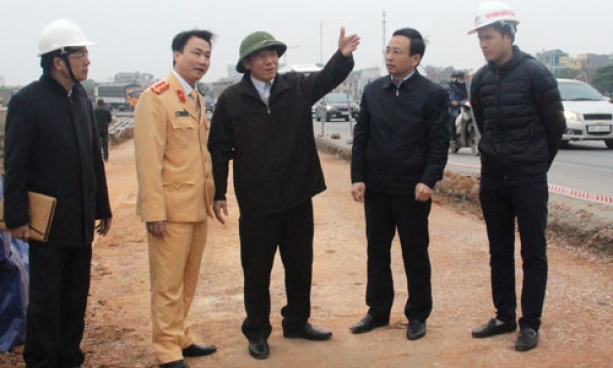 Phó Chủ tịch Thường trực UBND tỉnh kiểm tra công tác chỉnh trang đô thị thành phố Bắc Ninh
