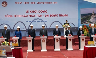Khởi công công trình cầu Phật Tích – Đại Đồng Thành