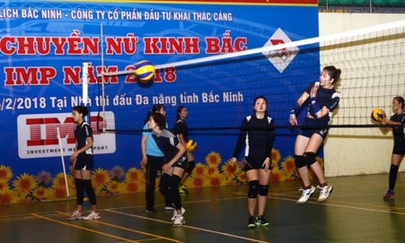 Giải Bóng chuyền nữ Kinh Bắc- Cúp IMP 2018: Tạo đà cho sự phát triển