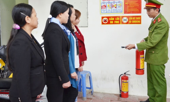 Phòng cháy, chữa cháy đối với nhà trọ