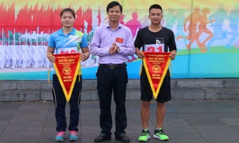 Giải chạy việt dã chào mừng thành phố Bắc Ninh được công nhận là đô thị loại I và Đại hội TDTT lần thứ VIII