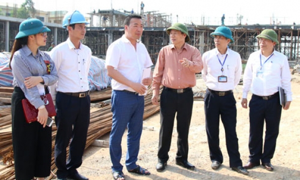 Đẩy nhanh tiến độ thực hiện một số công trình dự án tại Yên Phong