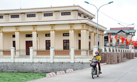 Gia Bình tăng tốc về đích Nông thôn mới