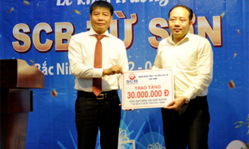 SCB Bắc Ninh khai trương phòng giao dịch Thị xã Từ Sơn