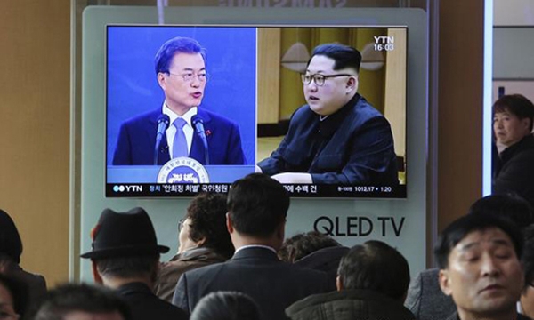 Tổng thống Hàn Quốc sẽ đón Kim Jong-un tại ranh giới phân chia hai miền
