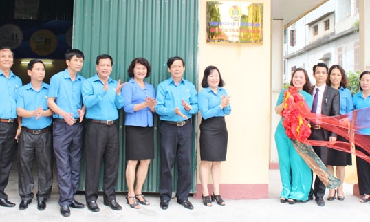 Công trình chào mừng Đại hội Công đoàn tỉnh nhiệm kỳ 2018-2023