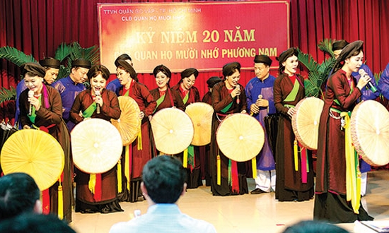 20 năm xây tình yêu quan họ trên đất phương Nam