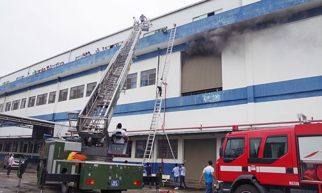 Lãnh đạo thực hiện tốt công tác phòng cháy, chữa cháy