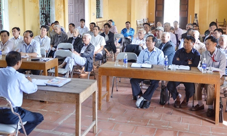 Đảng bộ huyện Gia Bình xây dựng tổ chức cơ sở Đảng trong sạch, vững mạnh