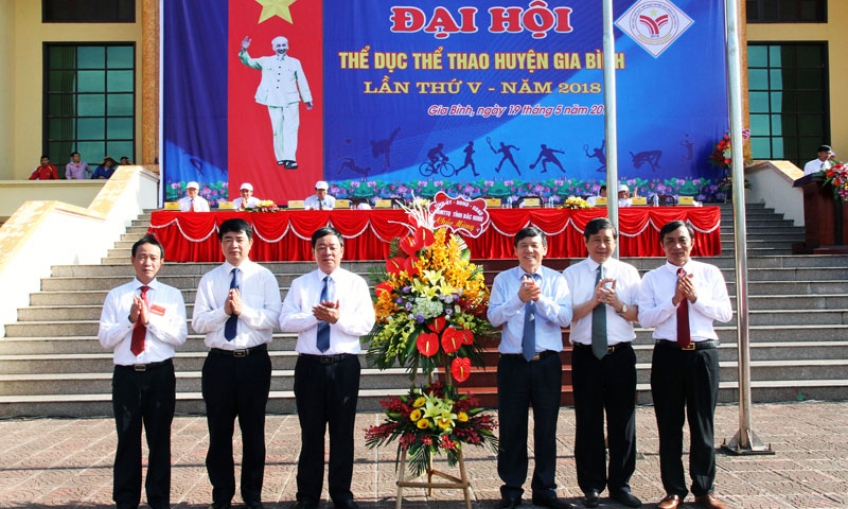 Khai mạc Đại hội TDTT huyện Gia Bình lần thứ V