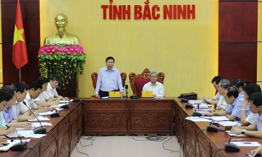 Đánh giá tiến độ thực hiện một số dự án tại thành phố Bắc Ninh