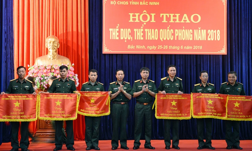 Kết thúc hội thao thể dục, thể thao quốc phòng