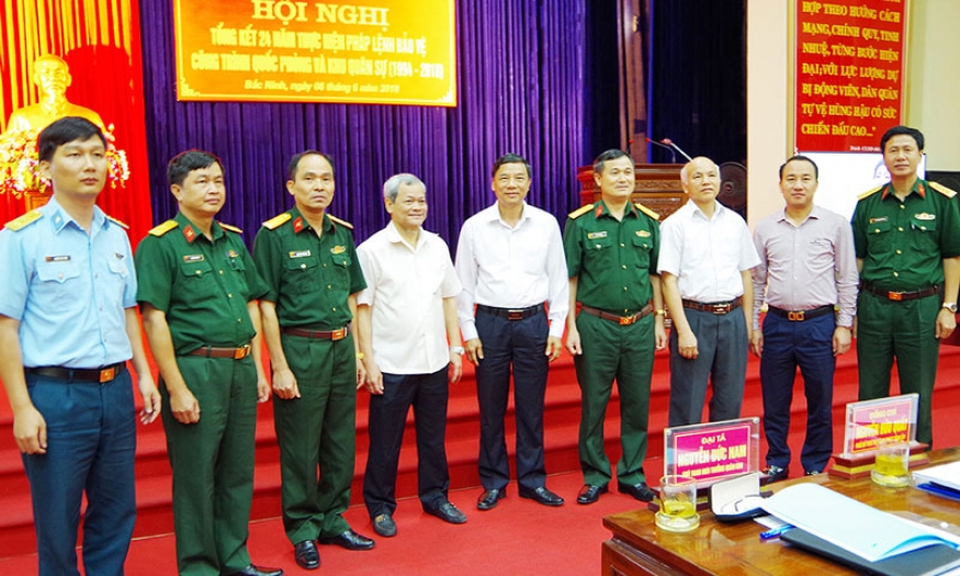 Tổng kết thực hiện Pháp lệnh Bảo vệ công trình quốc phòng và khu quân sự