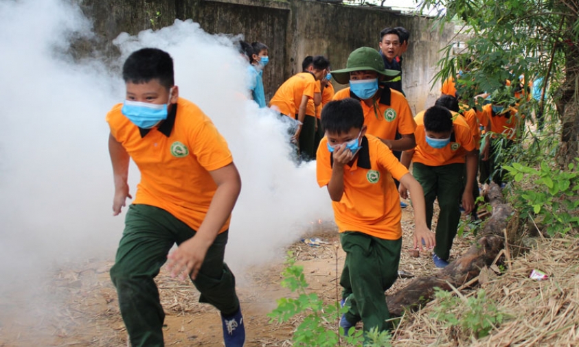 Chương trình “Một ngày làm lính cứu hỏa”